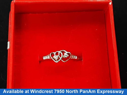 Women's Ring - White Gold 10k (.417) 1.4 grams Size 5