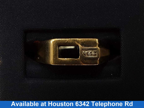 Men's Ring - Yellow Gold 10k (.417) 3.9 grams Size 10