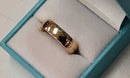Ring - Wedding Band - Yellow Gold 10k (.417) 6 grams Size 8