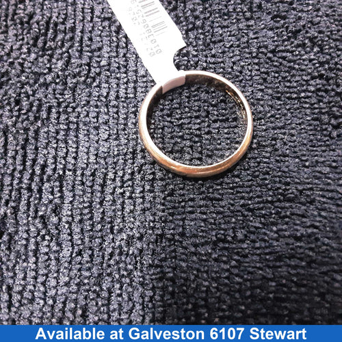 Ring - Wedding Band - Yellow Gold 14k (.585) 4 grams Size 9