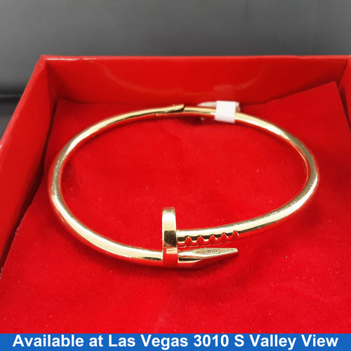 Bangle Bracelet - Yellow Gold 18k (.750) 26.71 grams 3 inch