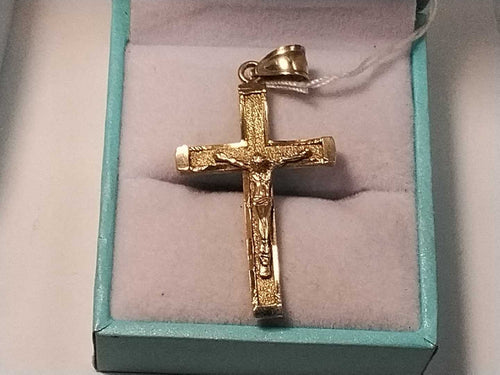 Religious Pendant - Yellow Gold 10k (.417) 2.9 grams