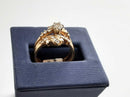 Ring - Engagement Set - Yellow Gold 14k Size 7