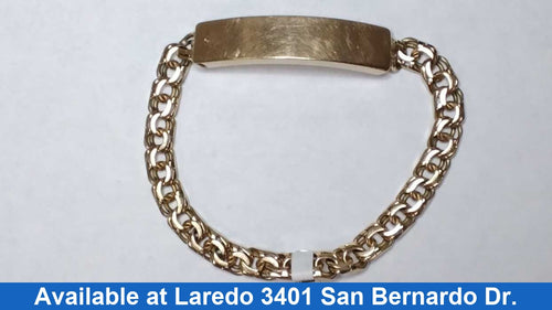 Bracelet - Yellow Gold 10k (.417) 28.7 grams 8 inch