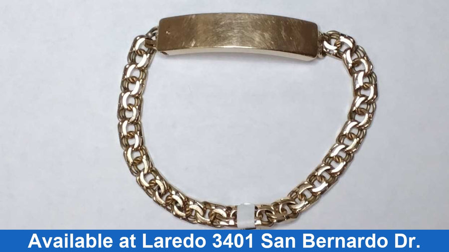 Bracelet - Yellow Gold 10k (.417) 28.7 grams 8 inch