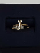 Women's Ring - Yellow Gold 10k (.417) 1.1 grams Size 5