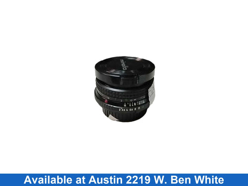 Minolta Md Rokkor-x Black Photographic Lens
