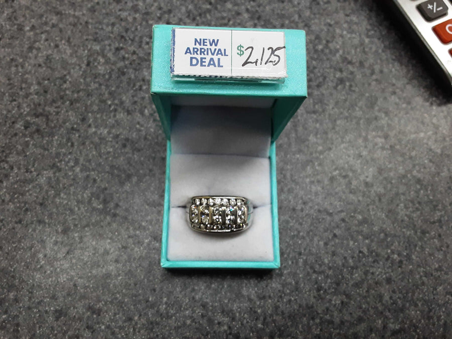 Men's Ring - White Gold 14k (.585) 11.7 grams Size 12