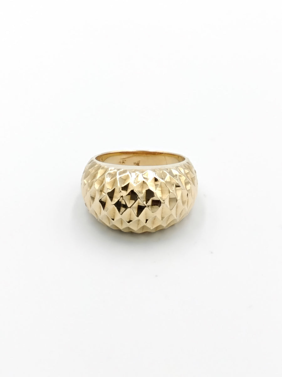 Women's Ring - Yellow Gold 14k (.585) 7.7 grams Size 6.5