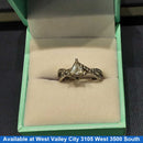 Ring - Wedding Band - White Gold 14k (.585) 3.2 grams Size 20