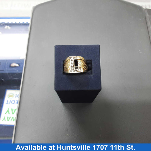 Men's Ring - Yellow Gold 14k (.585) 8.1 grams Size 20