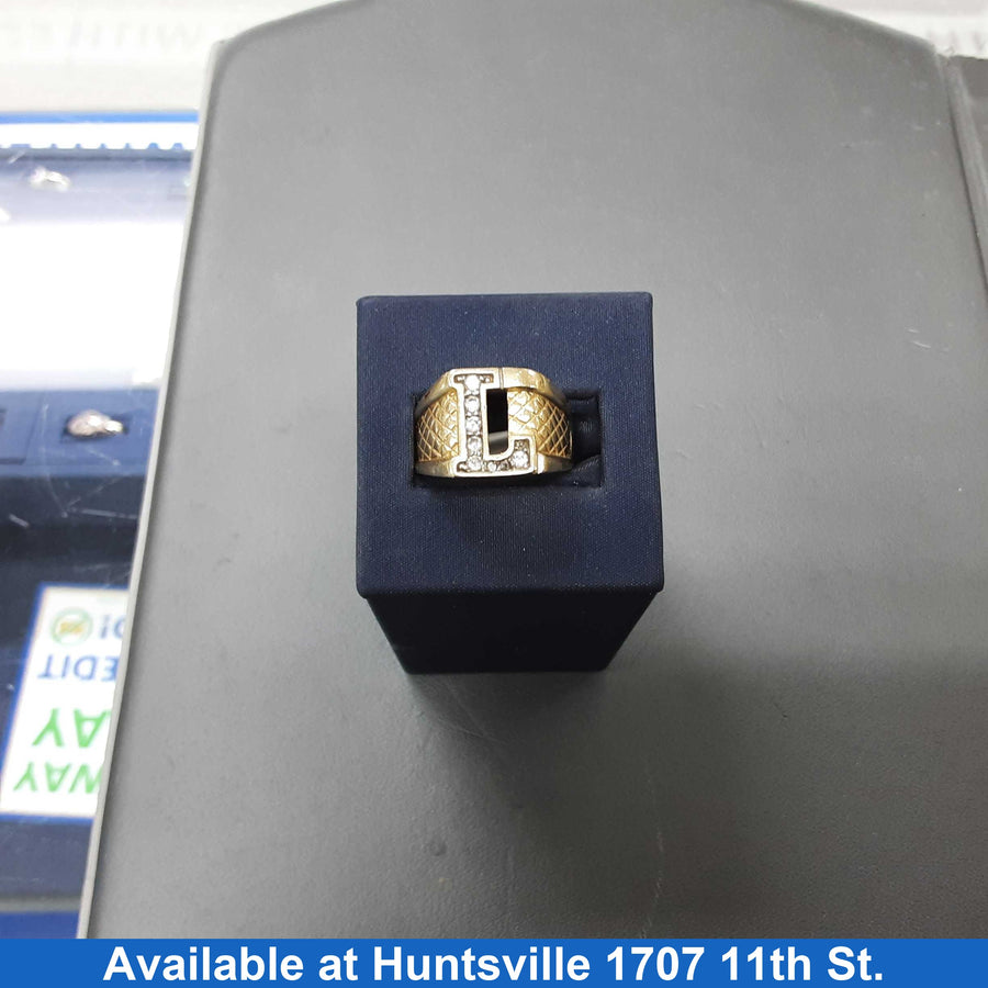 Men's Ring - Yellow Gold 14k (.585) 8.1 grams Size 20