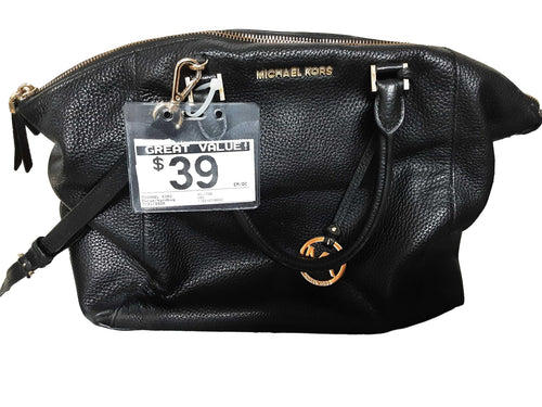 Michael Kors Av-1708 Black Purse / Handbag