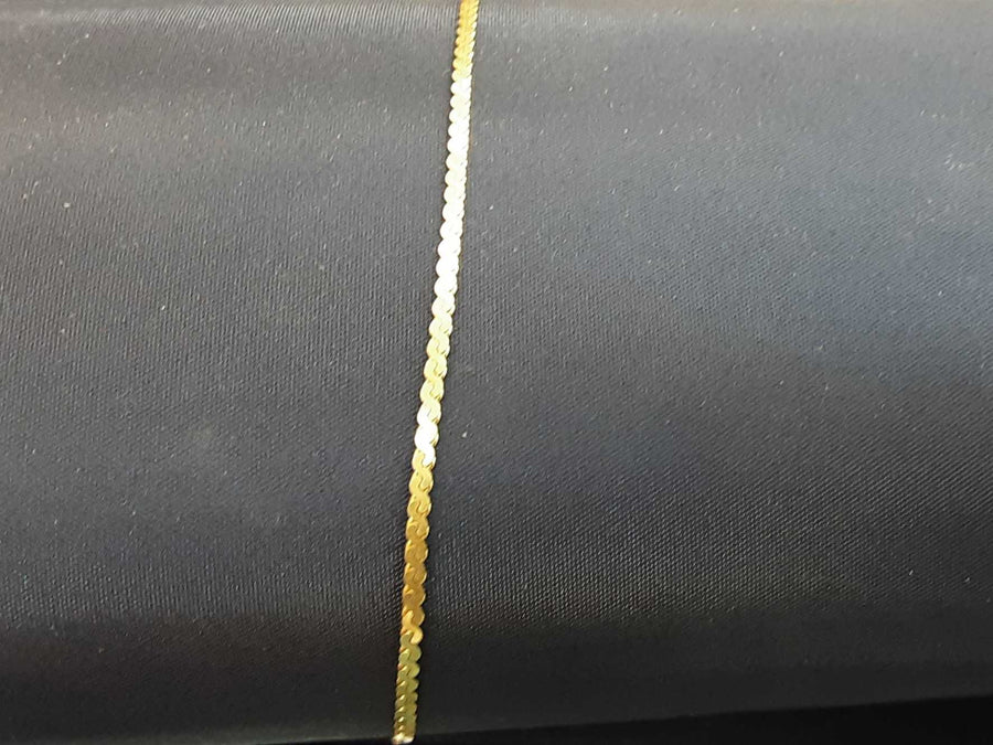 Bracelet - Yellow Gold 14k (.585) 1.8 grams 8 inch