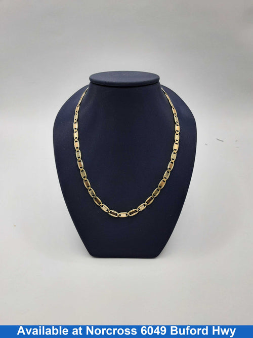 Gucci Chain - Tricolor Gold 14k (.585) 15.5 grams 22 inch