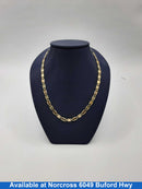 Gucci Chain - Tricolor Gold 14k (.585) 15.5 grams 22 inch