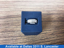 Ring - Wedding Band - White Gold 14k (.585) 5.2 grams Size 10