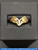 Women's Ring - Yellow Gold 10k (.417) 1.8 grams Size 8