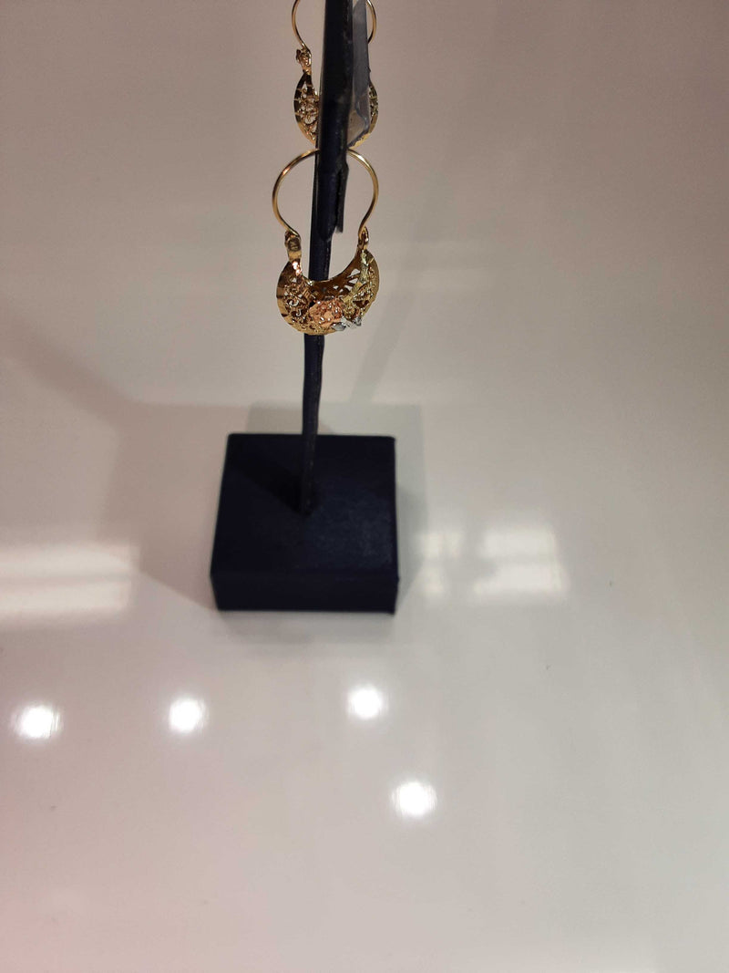 Tricolor Gold 14k (.585) 2.4 grams