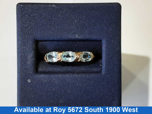 Women's Ring - Yellow Gold 10k (.417) 1.8 grams Size 6