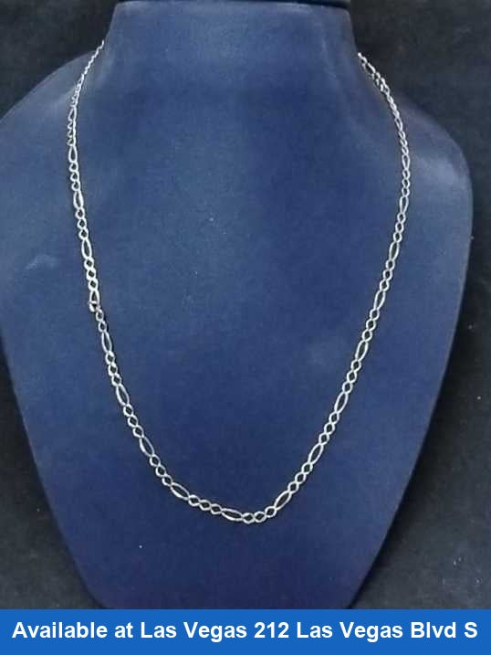 Figaro Chain - Yellow Gold 14k (.585) 5.2 grams 10 inch
