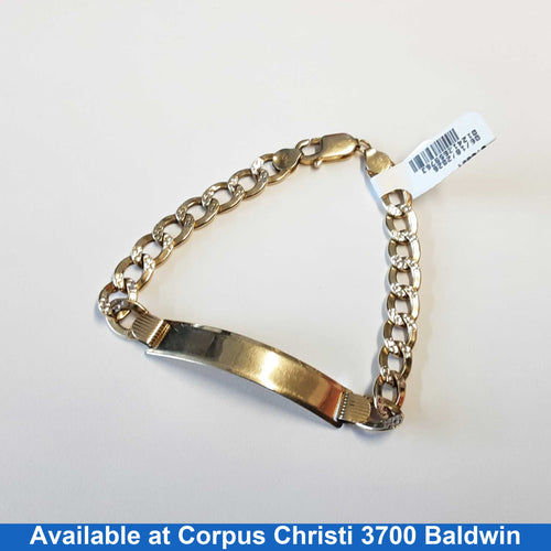 ID Bracelet - Yellow Gold 10k (.417) 10.1 grams 7 inch