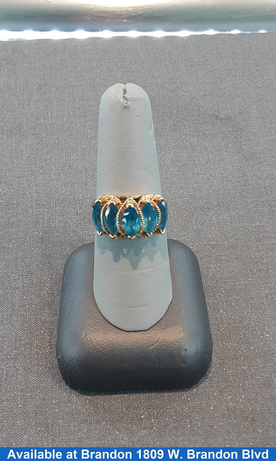 Women's Ring - Yellow Gold 14k (.585) 3.7 grams Size 7