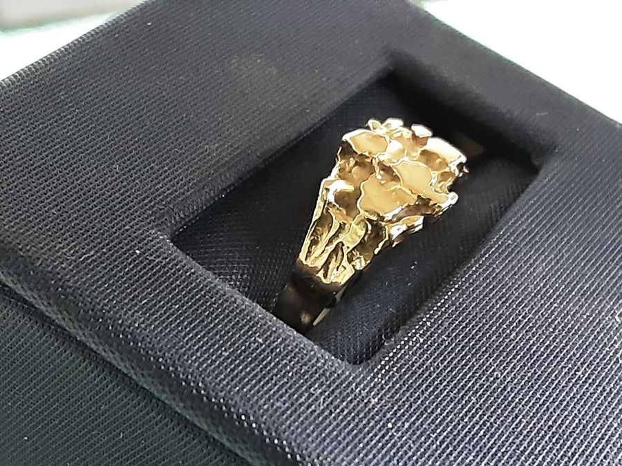 Men's Ring - Yellow Gold 10k (.417) 1.6 grams Size 5.5