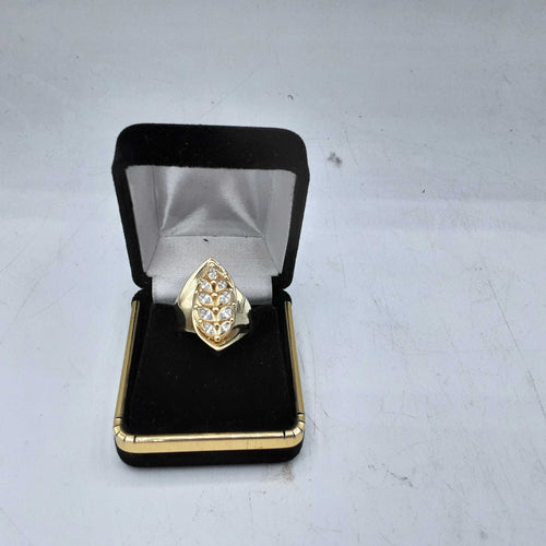 Women's Ring - Yellow Gold 10k (.417) 4.4 grams Size 9