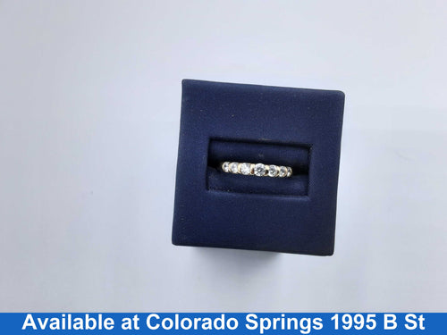 Women's Ring - Anniversary - Yellow Gold 14k (.585) 1.7 grams Size 7