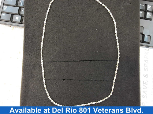 Rope Chain - Yellow Gold 10k (.417) 13.5 grams 25 inch