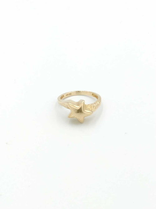 Women's Ring - Yellow Gold 14k (.585) 3.2 grams Size 7
