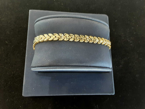 Fox Tail Bracelet - Yellow Gold 14k (.585) 9.2 grams 7 inch