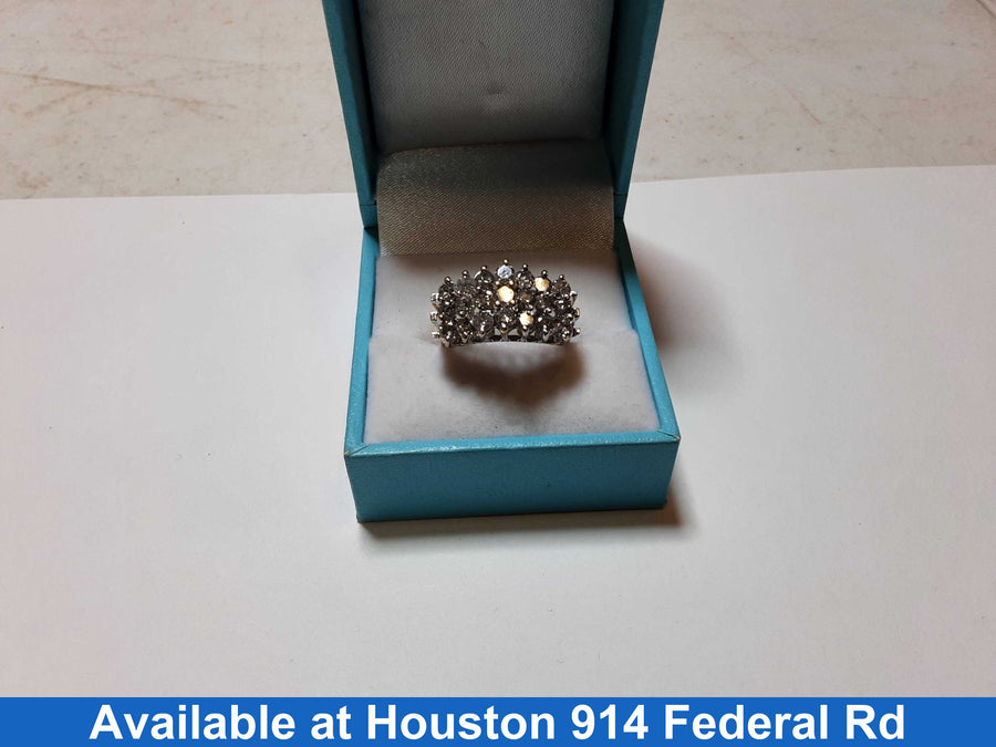 Women's Ring - Yellow Gold 14k (.585) 6.3 grams Size 6.5