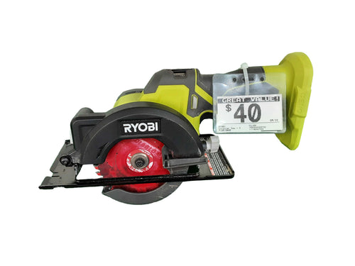 Ryobi Pcl400 Green Cordless Circular Saw