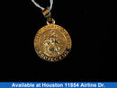Yellow Gold 14k Saint Christopher (.585) 1.9 Grams