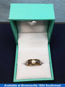 Ring - Wedding Band - Yellow Gold 10k (.417) 2.5 grams Size 6