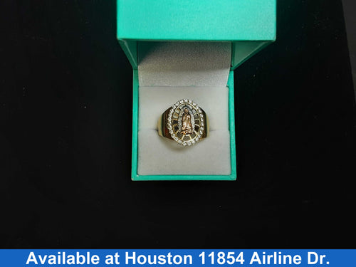 Women's Ring - Yellow Gold 14k (.585) 6.4 grams Size 9.5