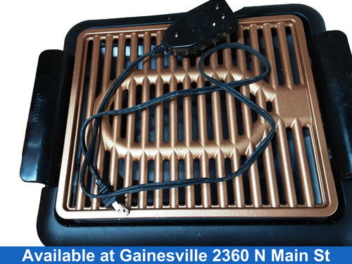 Gotham Steel Electrick Smokeless Grill Black Electric Grill / Smoker