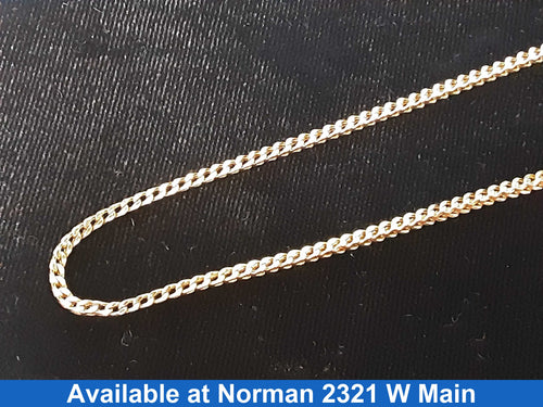 Fox Tail Chain - Yellow Gold 10k (.417) 5 grams 26 inch