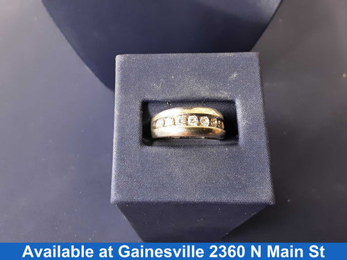 Men's Ring - White Gold 14k (.585) 3 grams Size 7