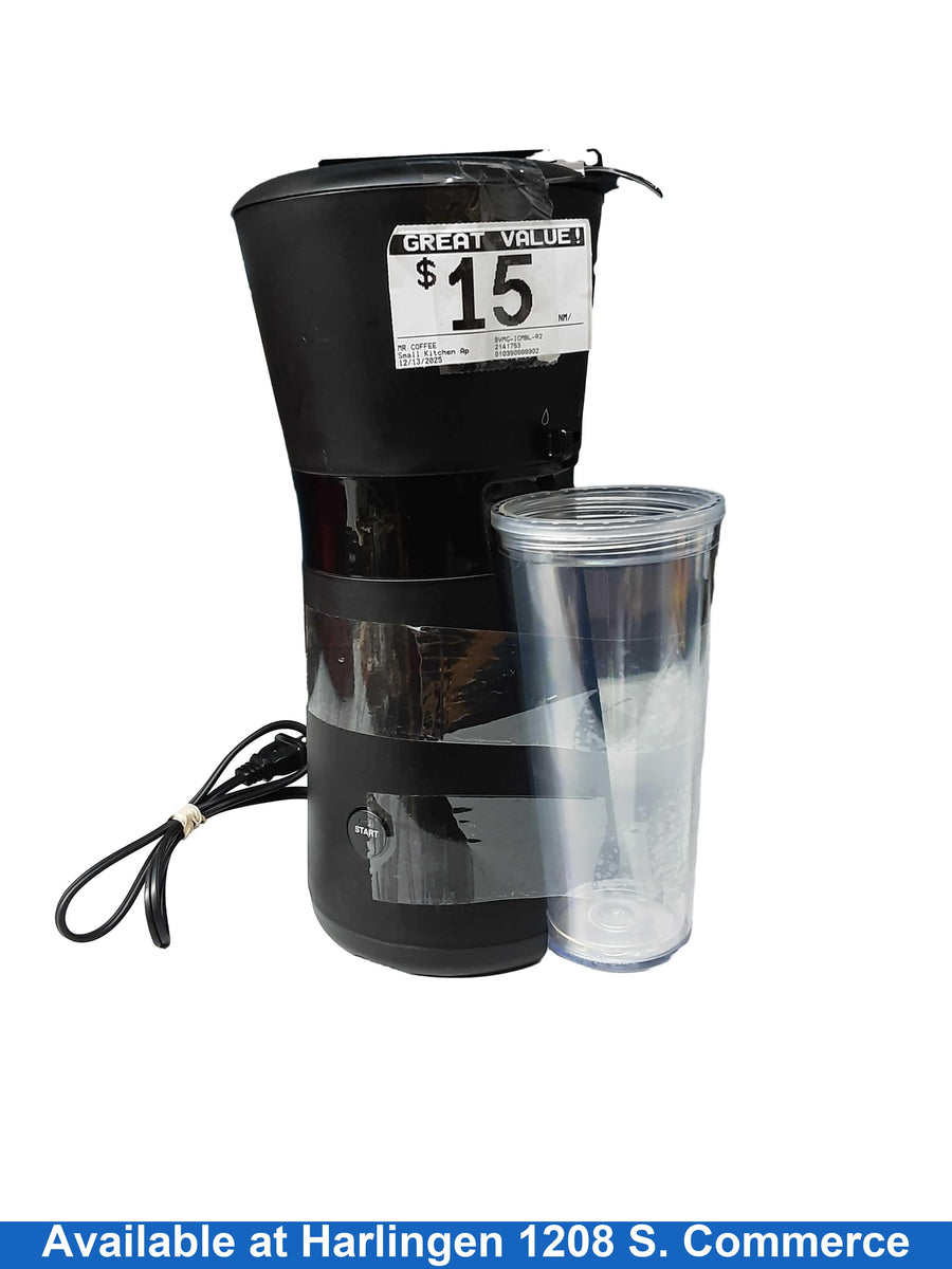 Mr Coffee Bvmc-icmbl-r2 Black Small Kitchen Appliance