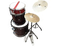 D Drum Series 5pc Red Drum Set