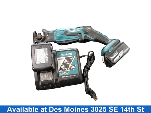 Makita Xrj01 Blue Cordless Reciprocating Saw