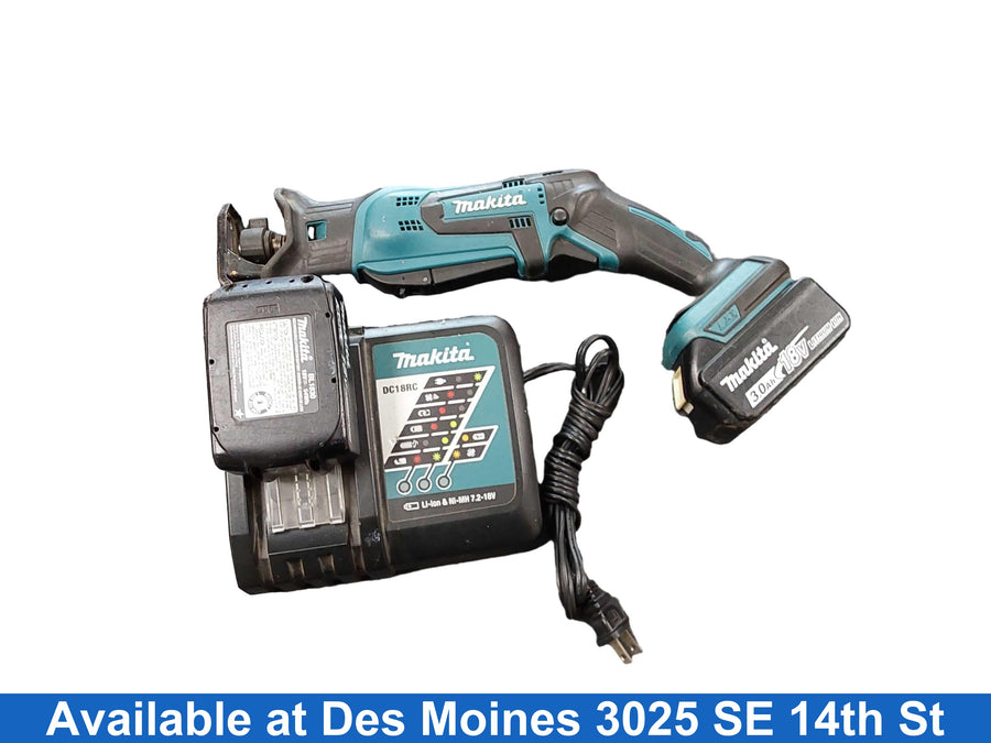 Makita Xrj01 Blue Cordless Reciprocating Saw