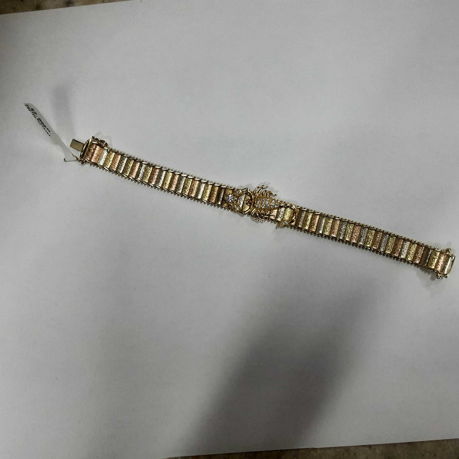Bracelet - Yellow Gold 14k (.585) 19.7 grams 7 inch