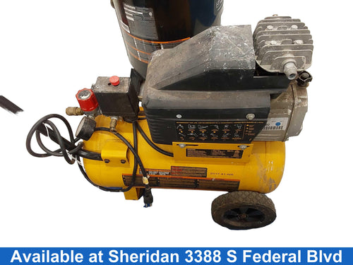Dewalt D55166 Yellow Electric Compressor