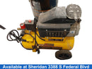 Dewalt D55166 Yellow Electric Compressor