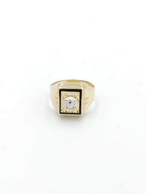 Men's Ring - Yellow Gold 14k (.585) 5.1 grams Size 10