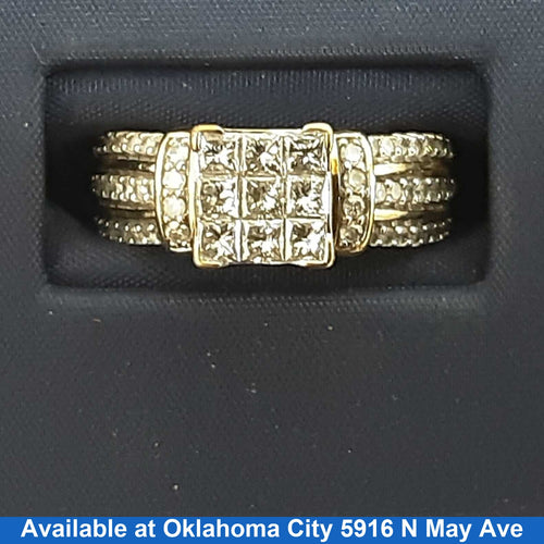 Women's Ring - Yellow Gold 10k (.417) 5.9 grams Size 6